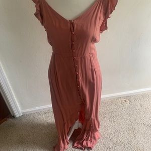 NWT Hi-low maxi dress